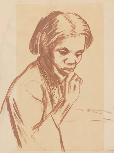 Portrait by Blanche Grambs, 1935 - 1943 — digital art print download