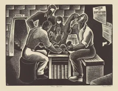 Полуденная игра by Дэн Рико, 1935 - 1943 — digital art print download