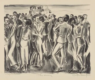 The Savoy by Dayton Brandfield, 1935 - 1943 — digital art print download
