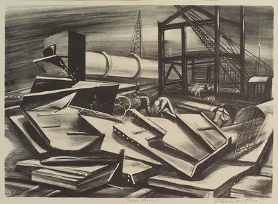 Металлолом by Элизабет Олдс, 1935 - 1940 — digital art print download