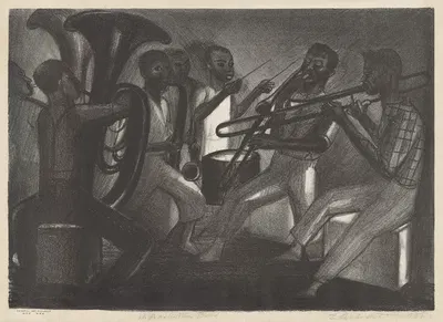 Ритм WPA by Элизабет Олдс, 1935-1943 — digital art print download