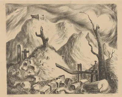 Пустошь by Хьюи Ли-Смит, 1939 — digital art print download
