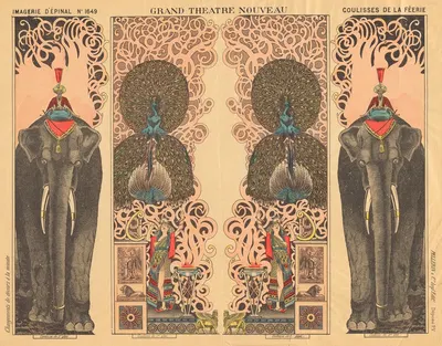 Большой новый театр by Имп. Пеллерен и Ко, 1890-1899 — digital art print download