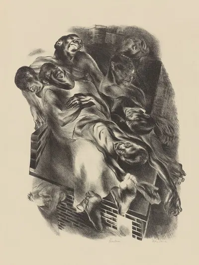 Гарлем by Нан Лури, 1935 - 1943 — digital art print download