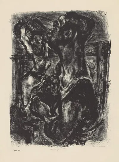 Песчаный двор by Нан Лури, 1935 - 1943 — digital art print download
