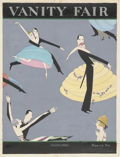 Танцующие пары by Анна Гарриет Фиш, 1921 — digital art print download