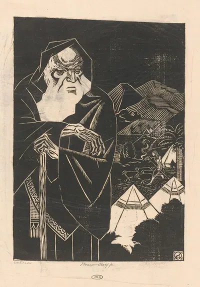 Патриарх by Анри ван дер Сток, 1880 - 1932 — digital art print download