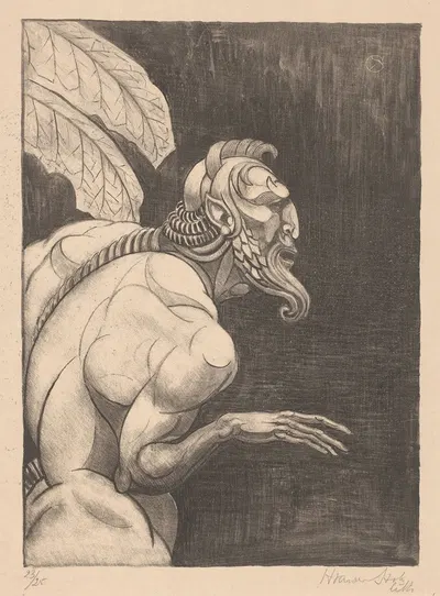Кентавр by Анри ван дер Сток, 1880 - 1932 — digital art print download
