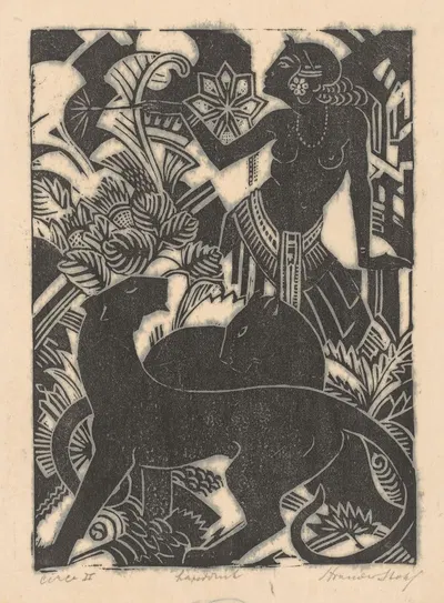 Кирке II by Анри ван дер Сток, 1880 - 1932 — digital art print download