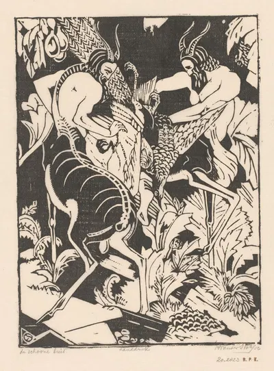 Прекрасная добыча by Анри ван дер Сток, 1880 - 1920 — digital art print download