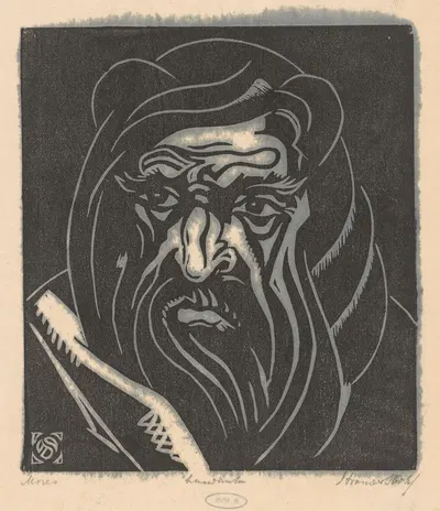 Моисей by Анри ван дер Сток, 1880 - 1932 — digital art print download