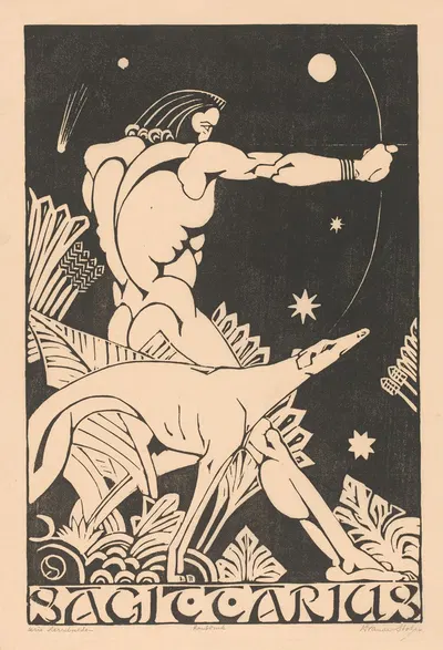 Стрелец by Анри ван дер Сток, 1880 - 1920 — digital art print download