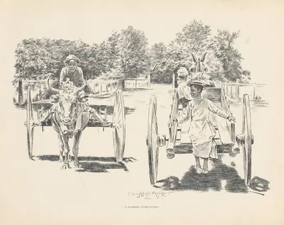 Мимолетное увлечение by Дж. Кэмпбелл Филлипс, 1899 — digital art print download