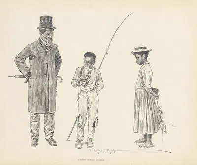 Короткая воскресная проповедь. by Дж. Кэмпбелл Филлипс, 1899 — digital art print download