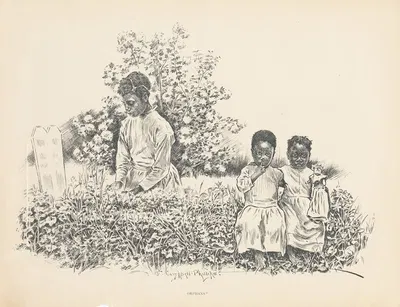 Сироты by Дж. Кэмпбелл Филлипс, 1899 — digital art print download