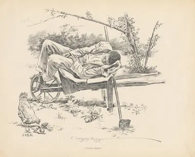 Украденные сладости. by Дж. Кэмпбелл Филлипс, 1899 — digital art print download
