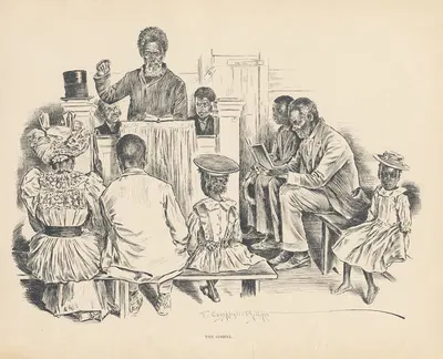 Евангелие. by Дж. Кэмпбелл Филлипс, 1899 — digital art print download