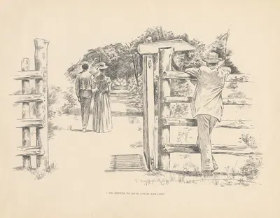 Лучше любить и потерять. by Дж. Кэмпбелл Филлипс, 1899 — digital art print download