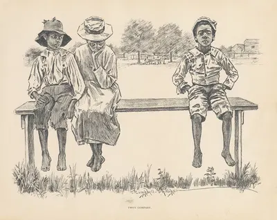 Два — это компания by Дж. Кэмпбелл Филлипс, 1899 — digital art print download