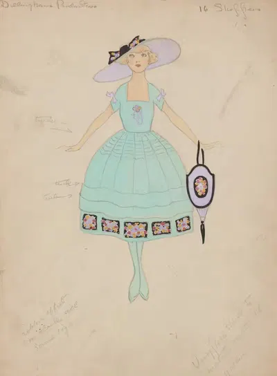 16 покупателей by Хелен Маргарита О'Кейн, 1920 - 1921 — digital art print download