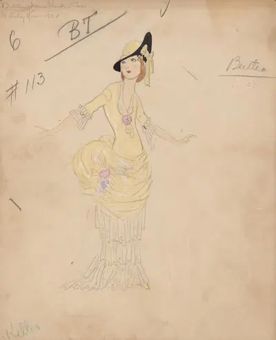 Берта by Хелен Маргарита О'Кейн, 1920 - 1921 — digital art print download