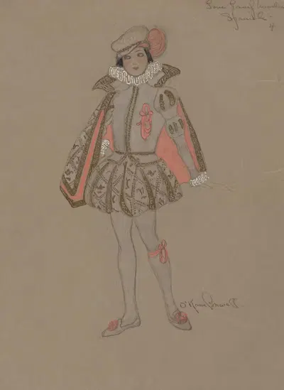 Лампа любви номер — испанская. by Хелен Маргарита О'Кейн, 1920 - 1921 — digital art print download