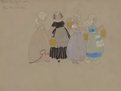 Лампа любви Номер - Девушки by Хелен Маргарита О'Кейн, 1920 - 1921 — digital art print download