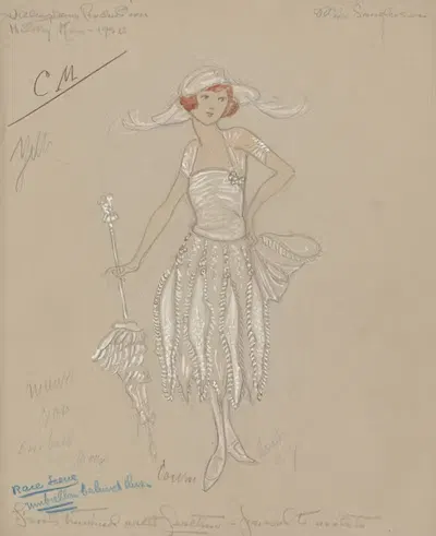 Мисс Сандерсон by Хелен Маргарита О'Кейн, 1920 - 1921 — digital art print download