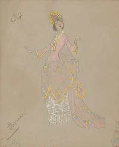 Мисс Томас by Хелен Маргарита О'Кейн, 1920 - 1921 — digital art print download