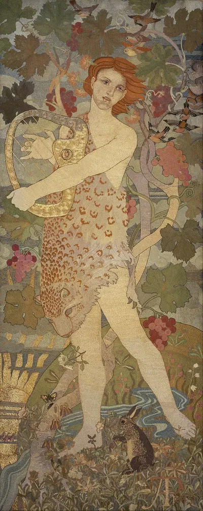 The Progress of a Soul; The Entrance by Phoebe Anna Traquair, 1895 — digital art print download