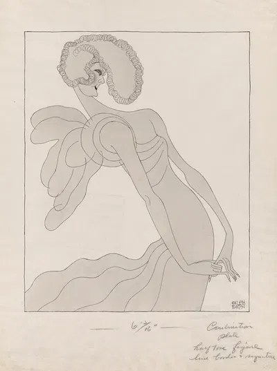 Билли Берк by Ральф Бартон, 1930 — digital art print download