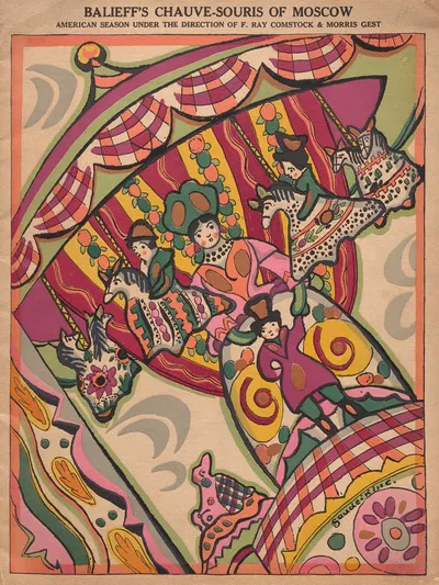 Летучая мышь (программа) by Ральф Бартон, 1922 — digital art print download