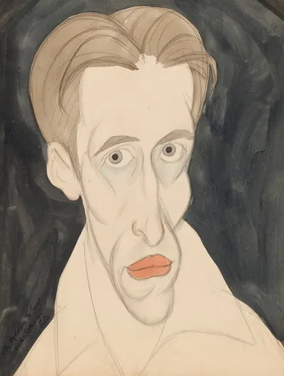 Автопортрет by Ральф Бартон, 1925 — digital art print download