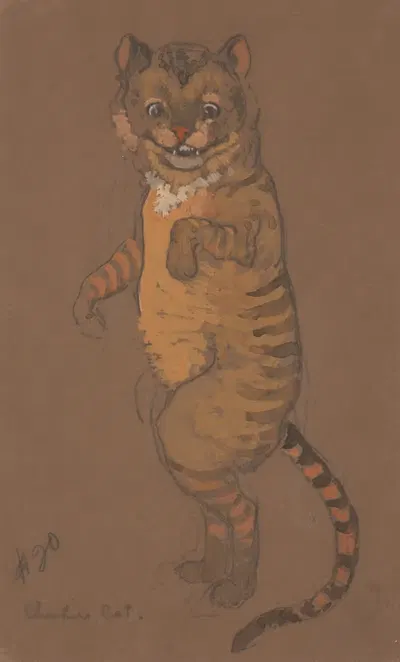 Чеширский кот by Уильям Пенхэллоу Хендерсон — digital art print download