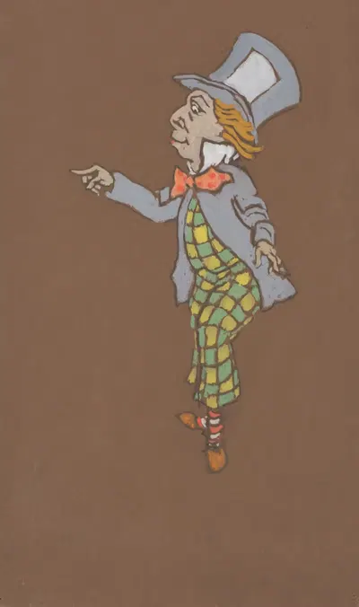 Безумный шляпник by Уильям Пенхэллоу Хендерсон — digital art print download