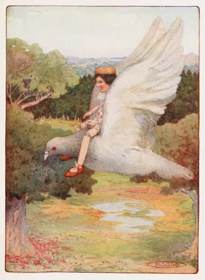 Галоп, галоп, мой маленький конь by Мария Луиза Кирк, 1916 — digital art print download