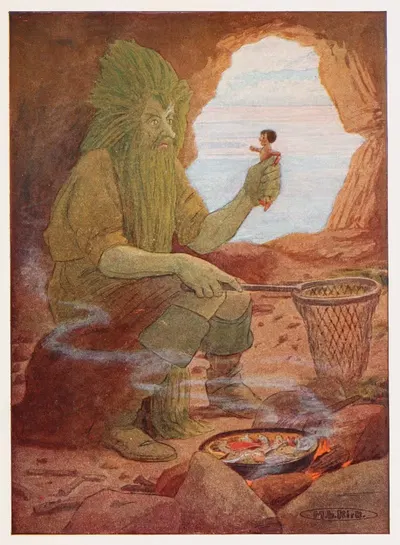 Какой вид рыбы это? by Мария Луиза Кирк, 1916 — digital art print download