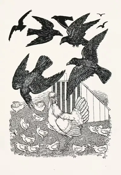A hundred anecdotes of animals pl 029 by Percy J. Billinghurst, 1901 — digital art print download