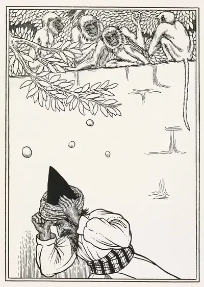 A hundred anecdotes of animals pl 085 by Percy J. Billinghurst, 1901 — digital art print download