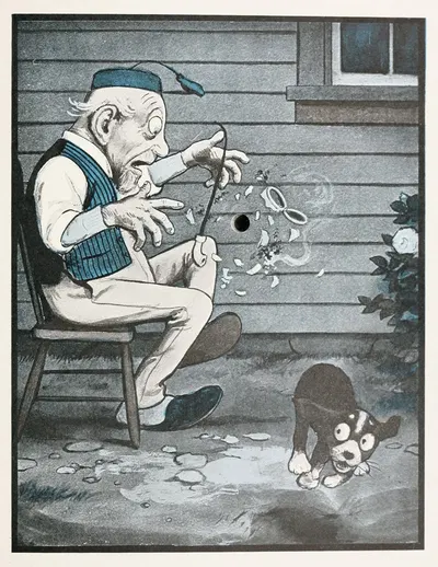 Книга с дыркой Пл.08 by Петер Ньюэлл, 1908 — digital art print download