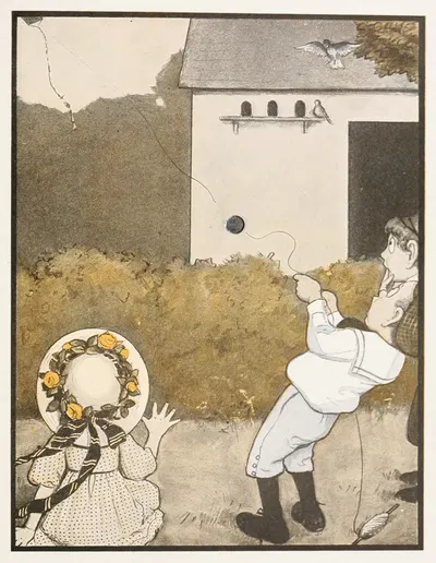 Книга с дыркой Пл.22 by Петер Ньюэлл, 1908 — digital art print download