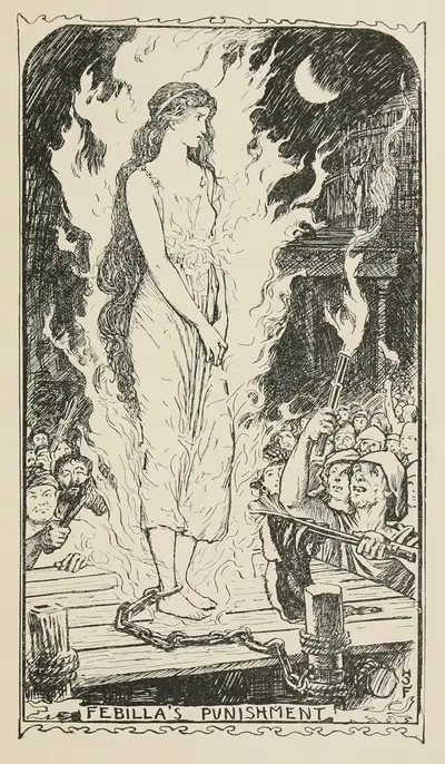 Наказание Фебиллы by Генри Джастис Форд, 1906 — digital art print download