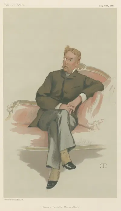 Politicians – Vanity Fair. 'Roman Catholic Home Rule'. Mr. Frank Hugh O'Cahan O'Donnell. 28 August 1880 by Théobald…