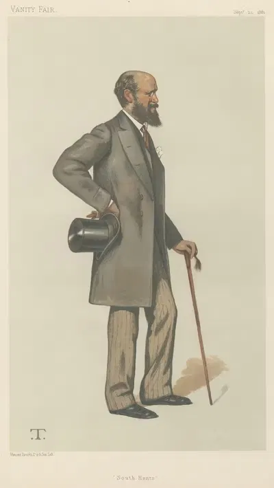 Politicians – Vanity Fair. 'South Hants.' Lord Henry John Montagu-Douglas-Scott. 24 September 1881 by Théobald Chartran,…