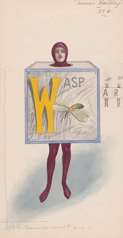 Уоррен Хардинг, № 4 by Уилл Р. Барнс, 1921 - 1922 — digital art print download