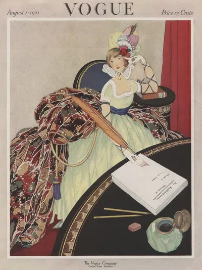 Мода by Джордж Плэнк, 1921 — digital art print download