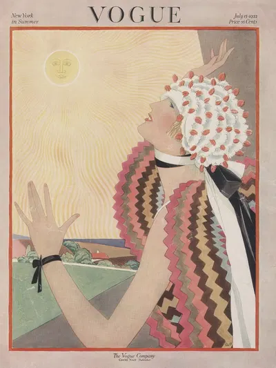 Вог by Джордж Плэнк, 1921 — digital art print download