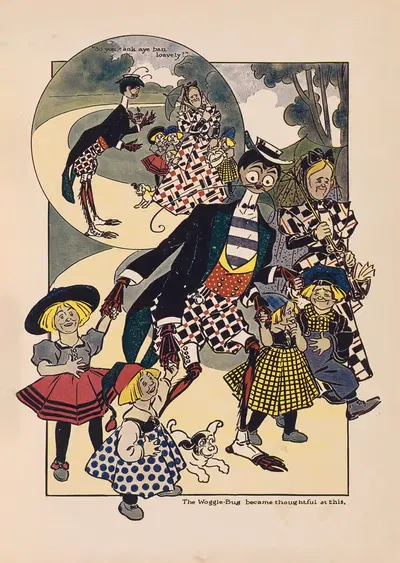 Книга о Воггл-Баге Пл.08 by Айк Морган, 1905 — digital art print download
