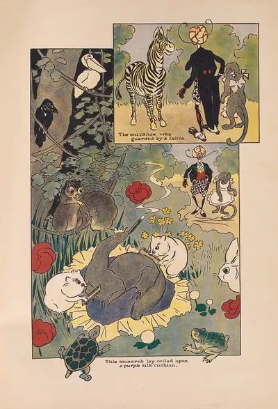 Книга Воггл-Бага Пл. 19 by Айк Морган, 1905 — digital art print download