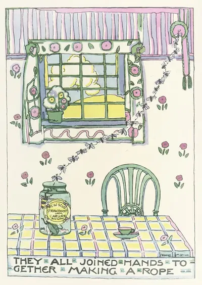 Сказки на ночь мамы Pl.02 by Джесси Марион Кинг, 1929 — digital art print download